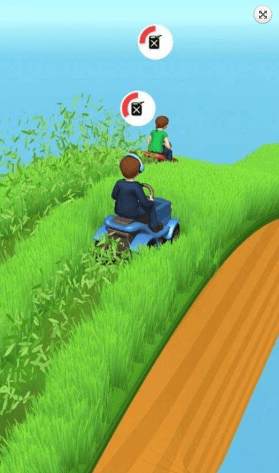 Lawnmower Race（竞速割草机）