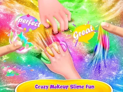 Makeup Slime(化妆黏液女孩时尚闪光黏液)