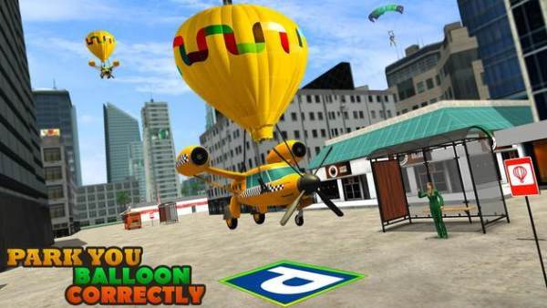 Air Jet Balloon Flying Taxi Game 2019（喷气气球飞行出租车）