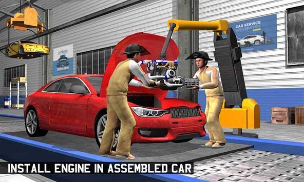 Sports Car Maker Factory: Auto Car Mechanic Games