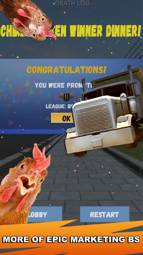 Chicken Challenge Cross Road Royale(微博上很火的压路鸡)