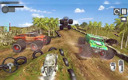 Xtreme Monster Truck Racing 2020: 3D offroad Games