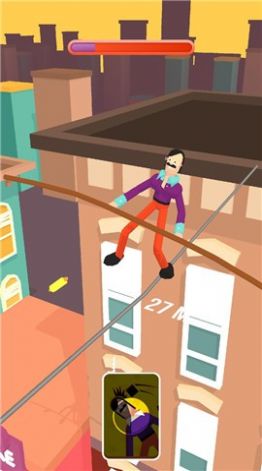 钢丝坠落大作战