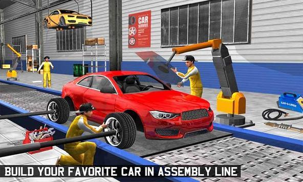 Sports Car Maker Factory: Auto Car Mechanic Games