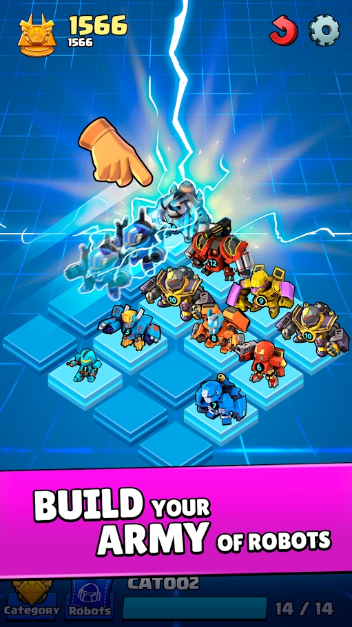 2048 Robots(2048机器人数字合并)