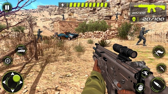 Online Gun Shooting Squad Battle 2020