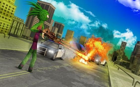 Dragon Stickman Transform Shooting Games