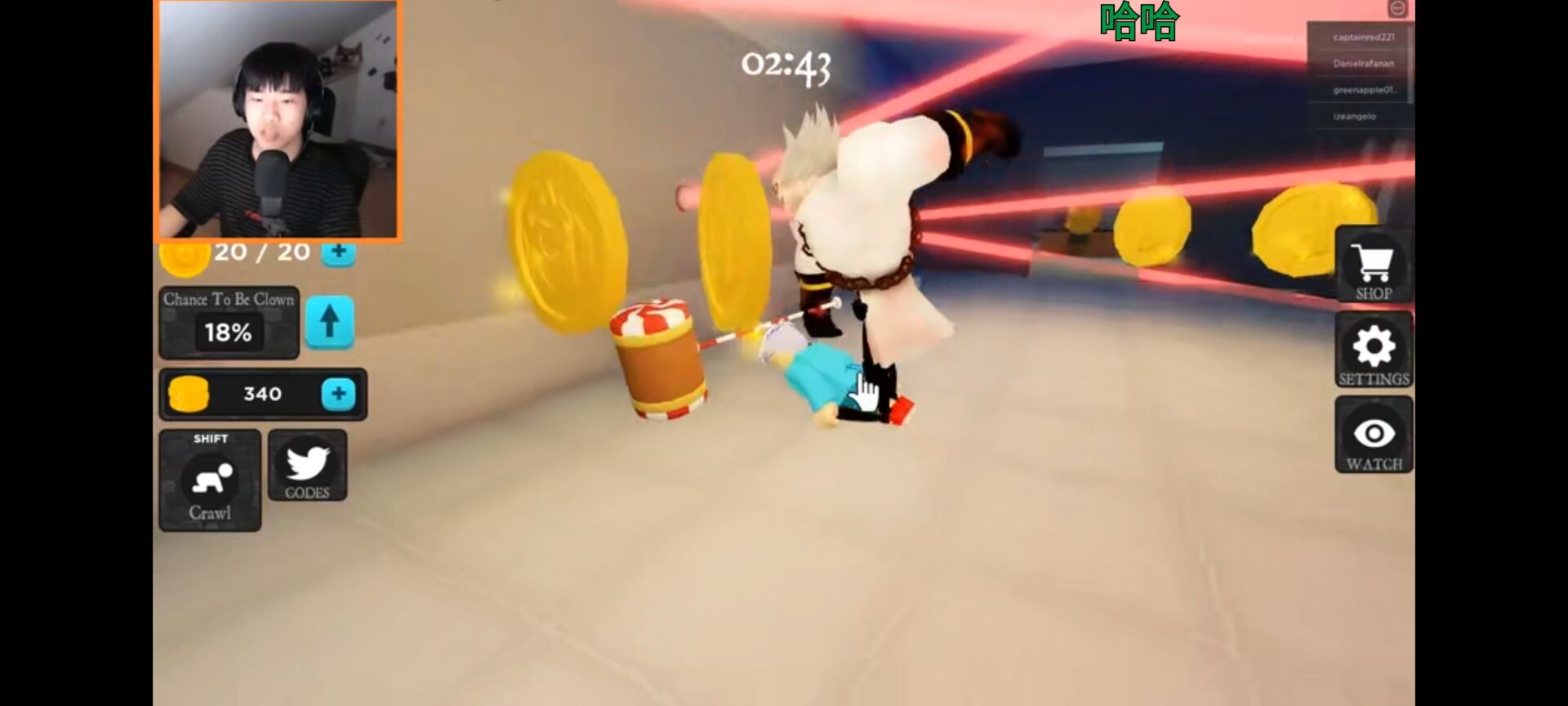 Roblox逃离麦叔叔
