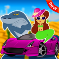 Zig and Sharko driving（Zig和Sharko驾驶）