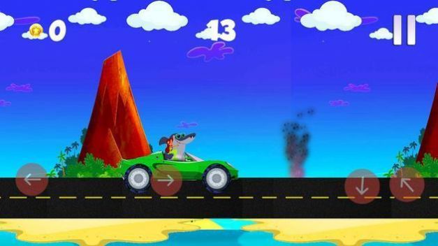Zig and Sharko driving（Zig和Sharko驾驶）