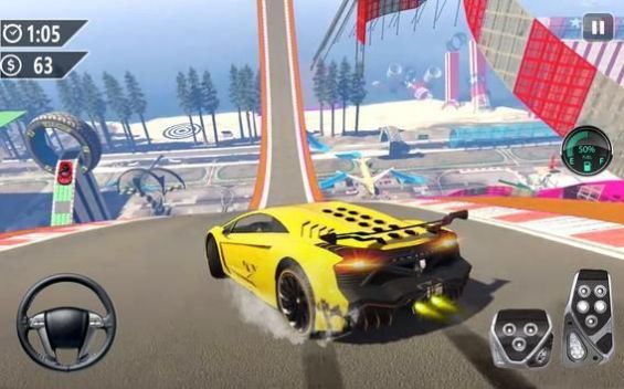 Gt Ramp Car Stunts Free Game（Gt坡道汽车特技）