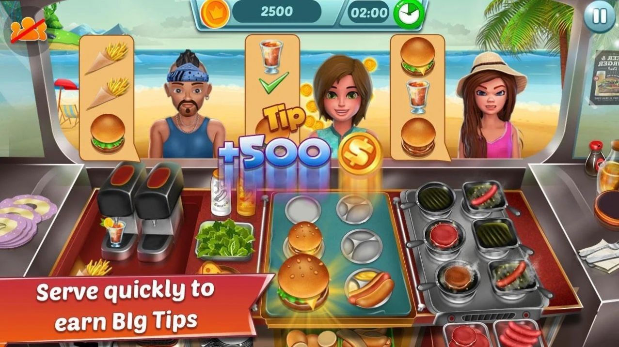 Food Truck Restaurant 2(美食餐厅餐车2)