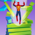 Spider Stack（超级蜘蛛侠螺旋崩溃3D）