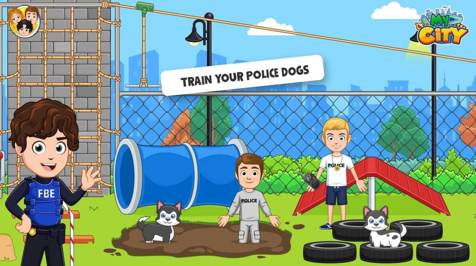 我的城市警察和强盗