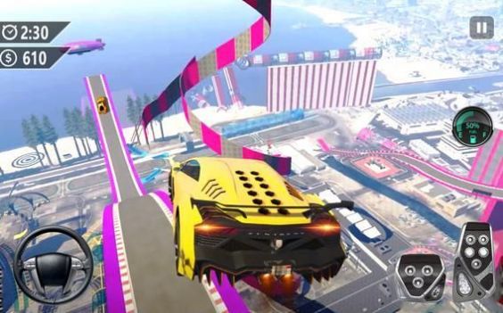 Gt Ramp Car Stunts Free Game（Gt坡道汽车特技）