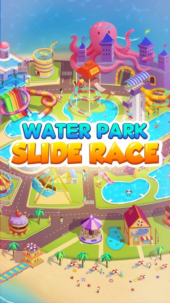 Waterpark: Slide Race（水上乐园滑梯比赛）