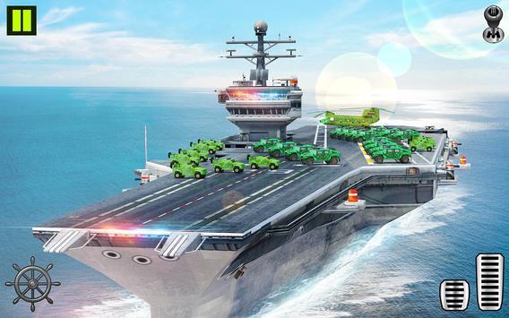 US Army Transporter Plane - Car Transporter Games