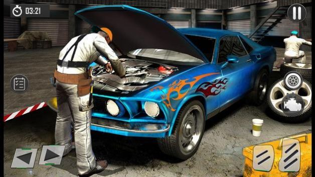 Car Mechanic Auto Garage（车库汽车修理工）