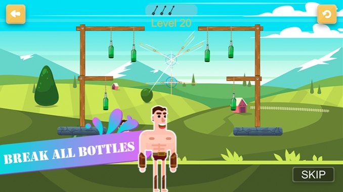 mr. archery（射箭先生射瓶）