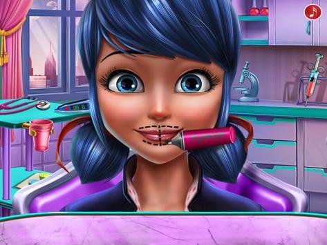 ladybug lips injection - game injection docto