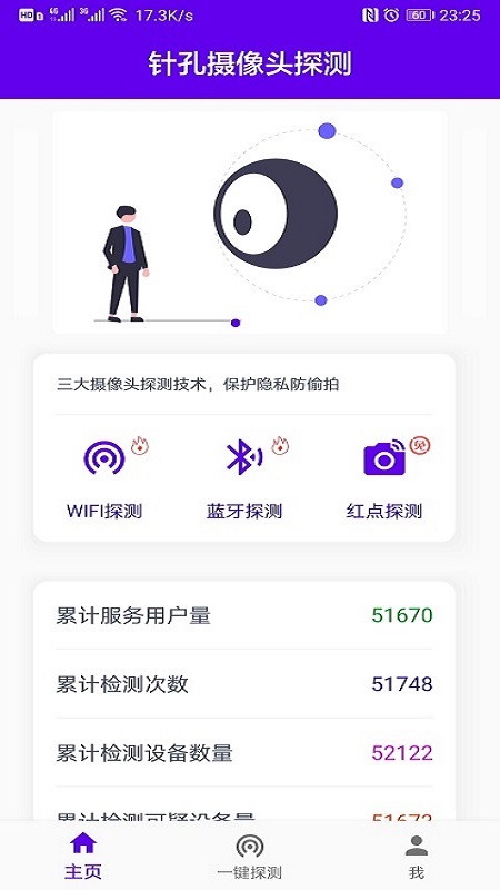 防偷拍针孔摄像头猎手