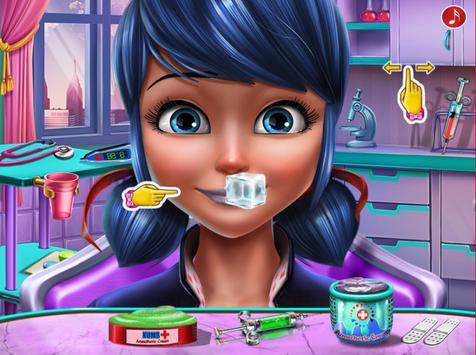 ladybug lips injection - game injection docto