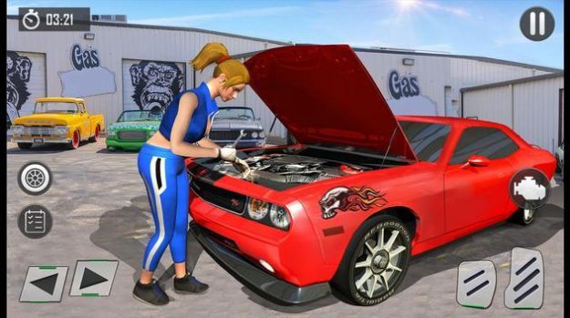 Car Mechanic Auto Garage（车库汽车修理工）