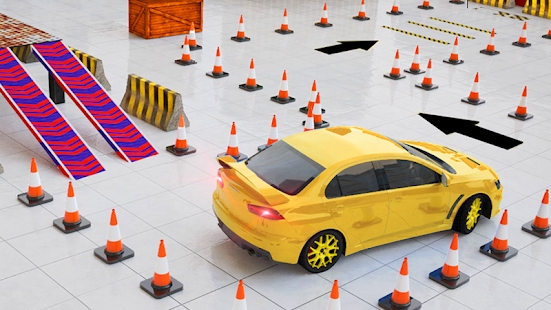 美国城市停车场