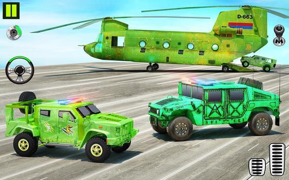US Army Transporter Plane - Car Transporter Games