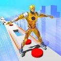 Superhero Sky Roller（超级英雄滑冰）