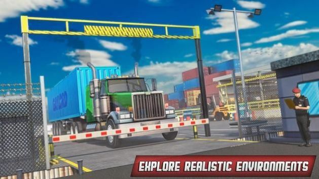 Port Truck Driver: New Parking Games 2020