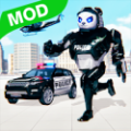 Police Panda Robot（警察熊猫机器人）