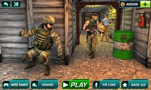 Critical Gun Strike 2020: FPS Gun Shooting