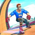 Roller Skate Racing Stunt（空中轮滑特技比赛）