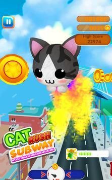 cat rush subway my pet endless run dash adventure