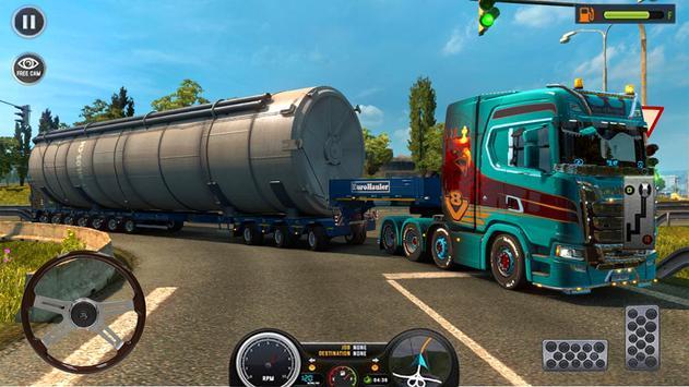 us heavy modern truck: new driving simulator 2020