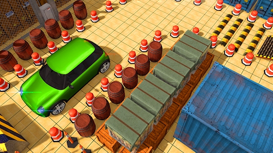 美国城市停车场