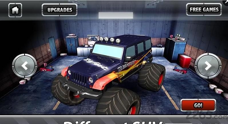 MilitaryjeepSpooky 3DStuntDrive（军事吉普车）