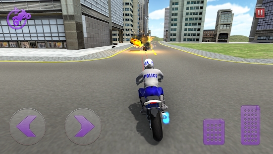 bike shooting mission games: police escape games