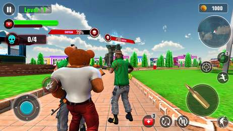 teddy bear gun strike（泰迪熊城市枪战）