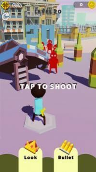 bullet man（摇摆人可拐弯子弹）