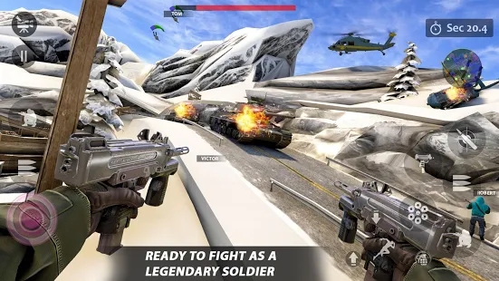 Real Commando free shooting games（反恐怖枪击精英突击队射击）
