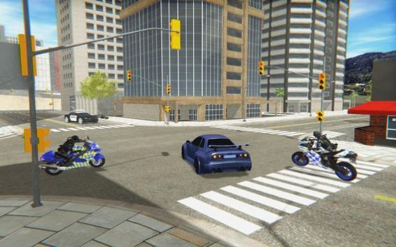 警察摩托车追逐2021