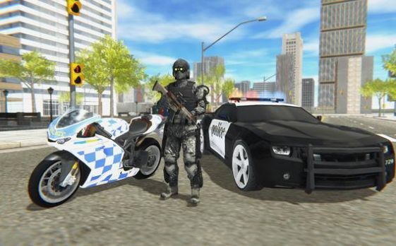 警察摩托车追逐2021