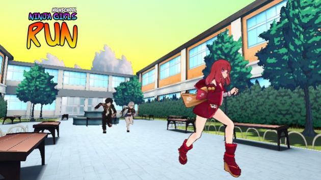 HighSchool Ninja Run(高中少女跑酷)