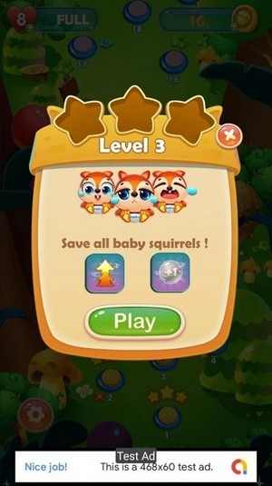 Happy Squirrel Bubble Shooter（快乐松鼠泡泡射手）