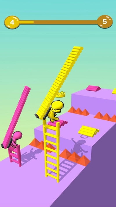 Ladder Race 3D（一起翻墙头）