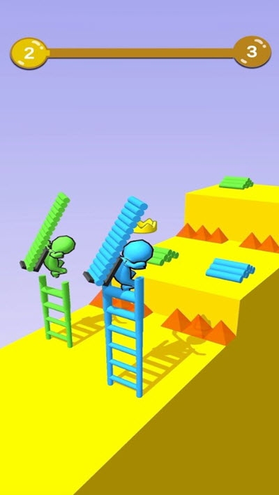 Ladder Race 3D（一起翻墙头）