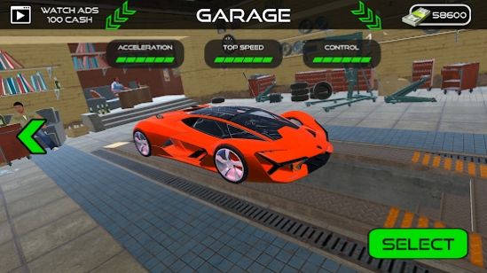 Lamborghini Parking（兰博基尼停车场）