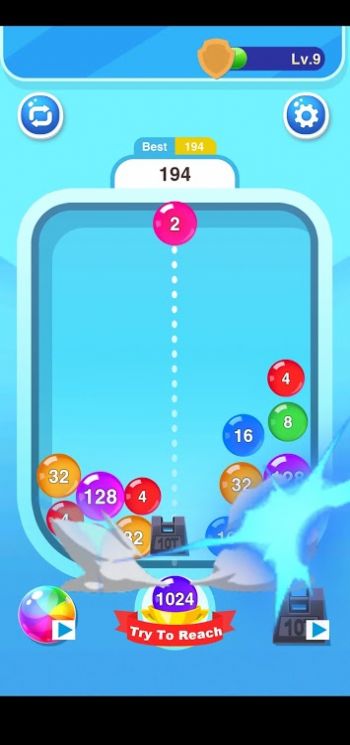 2048 Lucky Merge（2048幸运合并）